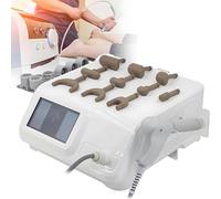 Generisch Shockwave Therapy Device, Professional 2-in-1 Chiropractic Pain Relief Device with Deep Muscle Massage and 19 Attachments for Muscle Relaxation and Plantar Fasciitis