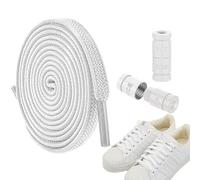 Generisch Shoe Laces - No Tie Shoe Laces | Lazy Shoes Strings | No Tie Laces for Kids and Adults | Tie Elastic Laces for Sports Shoes Boots Hiking Shoes Sneakers Shoelaces Rope for Sneakers Shoes