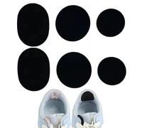 Generisch Shoe Patch Set - Multiple Self-Adhesive Protective Strips, Robust Inserts as Tape Replacement for Daily Use | Shoes Trainers Sports Shoes Work Shoes Outdoor Everyday Protective Care, black