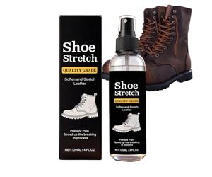 Generisch Shoe Stretch Spray | Expansion Fluid Softener 120 ml - Intensive Boot Stretch Spray - For Whole Friends Adults Men and Women as well as Home and Indoor Use