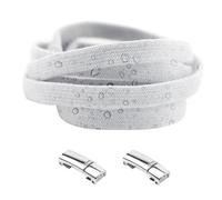 Generisch Shoelace Buckles without Tie | Shoelace Clips without Tie | No Tie Shoelaces Lock Buckle Sneakers Shoelaces Accessories for Adults, gray, Siehe Beschreibung