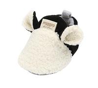 Generisch Shoes Baby Children's Trainer Crawling Lamb Boy Slippers Prewalker Baby Shoes, White, 0-6 Months