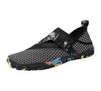 Generisch Shoes for Men 48 Shoe Recovery Shoes for Men, Breathable, Lightweight, Non-Slip, Running Shoes for Orthopaedic Insoles Men, black, 12 UK