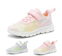 Generisch Shoes Girls Trainers for Everyday Use, Comfortable, Firm, Durable Design, for 5 to 14 Years, Perfect with Trousers Tops, Clean, Shoes for All Seasons, pink, 12 UK Child