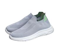 Generisch Shoes Men's Non-Slip Trainers Orthopaedic Running Shoes Comfortable and Stylish Barefoot Shoes with Comfort Footbed Trainers Foot Pressure Reduce Running Shoes All Day, gray, 9 UK