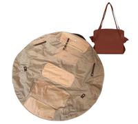 Generisch Shopping Bag - Oxford Cloth Reusable Shopping Bags Heavy Duty Multipurpose Tote Bag | Eco Friendly Shopping Bag, Cotton Bags for Daily Household Use, light brown, Siehe Beschreibung
