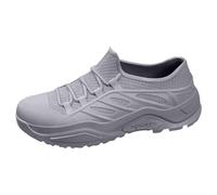 Generisch Short Boots Men's Wellington Boots Half Height Non-Slip Waterproof Comfortable Trainers Plain Thick Sole Cushioning Sports Shoes Outdoor Mud Garden Trainers, 39-42 EU, gray, 7 UK