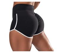 Generisch Short Hot Pants Women's Summer Gym Shorts Women's Booty Scrunch Short Running Trousers High Waist Mini Pants Airy Fitness Yoga Leggings Sexy Cycling Shorts Stretch Running Shorts Yoga Pants