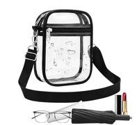 Generisch Shoulder Bag Outdoor Clear PVC Sling Bag Purse Holder | Shoulder bag for commuting outdoor travel stadium everyday sports concert festival work
