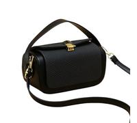 Generisch Shoulder Bag, Travel Bag, Zip Handle, Fabric Flap, Elegant Shoulder Bag, Clutch Bag for Women, Business, Weekend, Wedding, Celebration, Outdoor, Birthday, black, Siehe Beschreibung