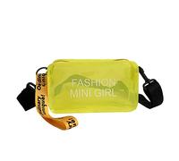 Generisch Shoulder Bags Women's Large Red Fairy One Shoulder Messenger Bags for Teenagers PVC Cute Shoulder Bags Men Black Waterproof for Travel, yellow, Einheitsgröße, travel backpacks