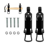 Generisch Shovel Mount - Shovel Holder Clamp | Roof Rack Accessories Car Accessories Wall Mounting Brackets Metal Clamp Quick Release Shovel Holder Axe Holder Mounting Kit