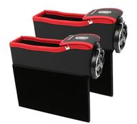 Generisch Side Storage Box for Car, Car Seat Filler Organiser - Armrest Side Storage Box, Additional Storage Boxes on the Car Console Side for Phone Glasses