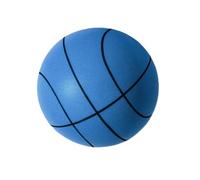Generisch Silent Basketball - PU 24 cm | Highly Elastic Quiet Basketball | Ball | Soft, Low Noise for Training at Home, in the Gym, School and for Daily Leisure