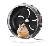 Generisch Silent Hamster Training Wheel - Adjustable Standing Toy for Gerbils, Mice, Small Pets, Fun on the Balance Bike for Cage, Home, Bedroom or Dorm