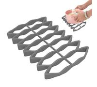 Generisch Silicone Baking Mould Oven Grill Rack Kitchen Grill Silicone Easy to Clean Microwave Bakings Tray Easy-Clean Household Baking Tray for Cake Chicken Fish Turkey Vegetables Pizza Meat