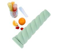 Generisch Silicone on the stick, silicone cake cushion moulds, long on the handle, reusable pop sleeves, 3-colour E-release cream for snacks, sticks, juice
