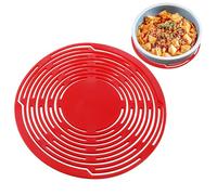 Generisch Silicone Wine Bag | Foldable | Heat Resistant | Space Saving | Wine Carrier & Coaster | Borsa Vino In Silicone | Sac À Vin En Silicone | De Silicona para Vino | Wine Bag | Camping, red, see