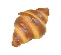 Generisch Simulated - 4 Inch Fake Display | PU Bakery Prop - Stain-Resistant PU Croissants Enhance Bakery Kitchen Decoration for Shop Window, Teaching Tools, Photography
