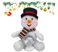 Generisch Singing Plush Toy - Fabric 24 x 19 x 25 cm | Dancing Figure with Musical Movement, Festive Decoration, Christmas Figure | Home Party 1.2 Indoor Outdoor Display