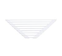 Generisch Sink Drying Rack, Lightweight Foldable Triangular Non Slip | Dish Drying Holder Over The Sink, for Home Dorm Hotel Dormitory Apartment Rental Living Room Restaurant Kitchen