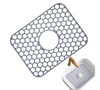 Generisch Sink Protective Mat, Non-Slip Sink Cover, Grid Mat, Quick-Drainage Protective Mat, Country House Style for Dishes, Pans, Household, Kitchen