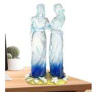 Generisch Sister Statues and Sister Figures, Resin Collectable - Art Decoration for Sisters for the Desk, for Female Women, Christmas, Mother's Day, Fireplace, Indoor, Office
