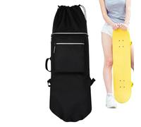 Generisch Skateboard Backpack - Lightweight and Large Capacity - Women's Skateboard Handbag for Outdoor, Gym, Everyday Life, Travel, Commuting, Yoga Mat and Folding Chair