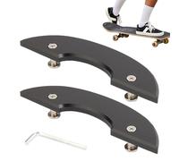 Generisch Skateboard Edge Guard - Shock Absorbing | Protective Skateboard Deck Accessories for Kids, Boys & Girls, Beginners, Children & Youths, Shock-Resistant Edge Guards for Safe Riding