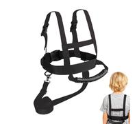 Generisch Ski Harness for Children, Adjustable Retractable Snowboard Pull Force - Ski Line Trainer with Speed Control, for Families, Beginners, Children, Girls, Daughters and