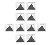 Generisch Ski Stomp Pad, 10 Pieces Equipment for Snow Sports, Five-Pointed Star Snowboard Stomp Pad, Suitable for Women, Men, Adults, Teenagers, Beginners, Advanced and Enthusiasts
