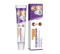 Generisch Skín Dog Cream 20 g Pet Skin, Cracked Itchy Gentle Care Moisturising Cream and Intensive Skin Tearing Complaints Body Care Creams Oil Balance Irritation