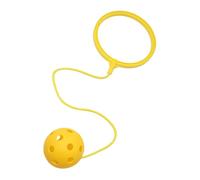 Generisch Skip the Ball Ankle Toy, Ankle Skip Ball for Children, Rotate Soft One-Legged Swing Jump Ring - Coordination Fitness Outdoor Exercise Skip Toys