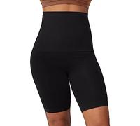 Generisch Sleep Shorts Women's Short Lace Plus Size Summer Corset Postpartum Shaping Leggings Powerful Hip Lifting Body Shaping Trousers 3/4 Trousers Women, black, XXL