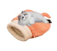 Generisch Sleeping Bag for Winter Cats, Semichiisi Plush Kennel, Soft and Warm Bed for Small Cats and Dogs, Folding Heating Bags, Cuddly Mat and Animal Relaxation