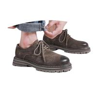Generisch Slip-on boots, men's ankle boots, round toe, boat shoes, hiking slip-on boots, waterproof trainers, winter boots, shoes, barefoot shoes, transition boots, work in the office
