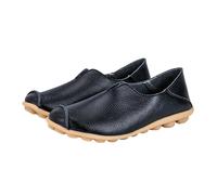 Generisch Slip On Loafer Women's Ballet Flats, Plus Size Moccasins, Comfortable Boat Shoes, Non-Slip Flat Shoes, Lightweight Breathable Hiking Shoes, Wide Casual Shoes, Slippers for Hiking, Driving