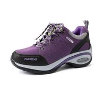Generisch Slip-On Shoes for Women Platform Jogging Shoes Leisure Women's Shoes Wide H Walking Shoes Wide Feet Trainers Comfortable Traditional Shoes Flat Comfortable Work Shoes Trainers, purple, 4.5