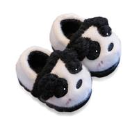 Generisch Slippers Kids Boys Kids Cartoon Slippers for Girls and Boys Memory Foam Comfortable Warm Slippers Assignment Game, black, 12.5 UK Child