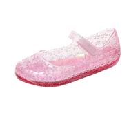 Generisch Slippers Size 28 Girls Sandals Jelly Mary Jane Dance Party Cosplay Shoes for Kids Toddler Kids House Socks Warm, red, 9 UK