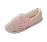 Generisch Slippers Women's/Kids Four Seasons Cute Slippers for Non-Slip Fpir Season Fabric Cotton Colourful Slippers Women's Elegant Shoes, pink, 5 UK