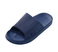 Generisch Slippers Women's Summer Lightweight Slippers Comfortable Shower Shoes Thick Soles Shower Slippers Open Platform Bathing Shoes Non-Slip Cloud Shoes Beach Shoes Classic Sandals Unisex