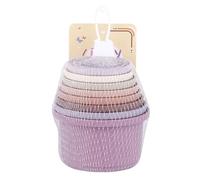 Generisch Small Animal Stacking Cups, Stacking Cups for 8-Piece Nesting Rabbit Toys in Various Sizes, Enrichment Toy for Hedgehogs, Small Animals Hiding Food and Playing