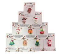 Generisch Small Portable Christmas Hug for the Bag - Decoration for Christmas Atmosphere, Christmas Hug with Cards | For Men Women Girls Grandma Grandpa Man