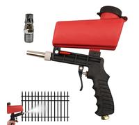 Generisch Small Sand Blaster | Hand-Held Sandblasting Device, Sand Blasting Device, for Furniture, Metal Processing, Woodworking, Industrial Area, DIY, Garage, Workshop, Construction
