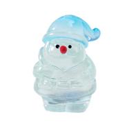 Generisch Small Santa Figurines | Resin Landscape Decorations | Luminous Christmas Miniatures In The Dark - For Fairy Garden Miniature Landscapes Home Holidays Mantle