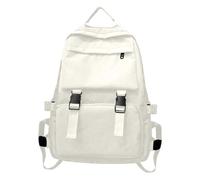 Generisch Small Shoulder Bags for Women, High Quality School Bags for Men and Women with Large Capacity for High School Campus, Work Style and Bags, Children's Backpacks, Hiking, White, One Size