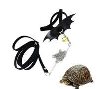 Generisch Small Turtle Lead | Lizard Pull Rope | Turtle Traction Rope in Style, Small Pet Harness with Wings for Various Reptiles