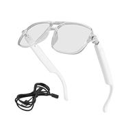 Generisch Smart Glasses, Intelligent Simultaneous Translation Glasses, Intelligent Glasses for Men and Women with Voice Calls & Video Support, transparent, Siehe Beschreibung