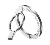 Generisch Smartphone Ring | Foldable Ultra Thin Magnetic Desk Stand - Smartphone Grip | For Video Recording Filming Vlogging Camera Travel Car Gym Training Home Men